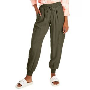 Inc International Concepts Women's Utility Jogger Pants, Burnt Olive